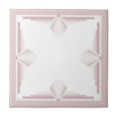 Art Deko Elemente in hellbraun Fliese (Vorderseite)