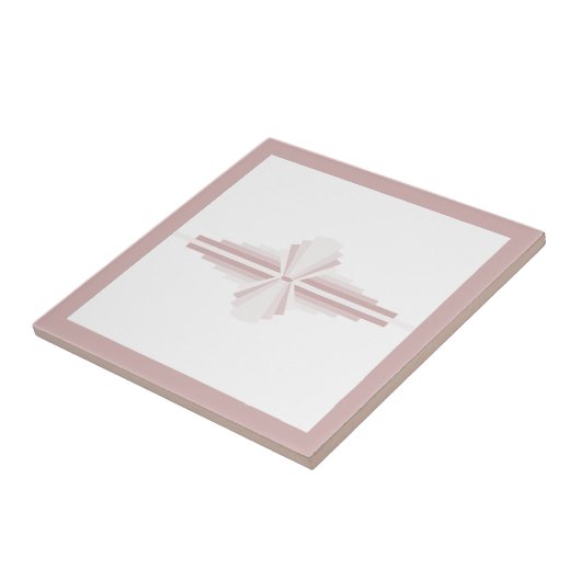 Art Deko Elemente in hellbraun Fliese (Seite)