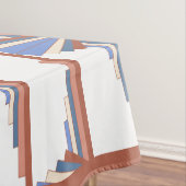 Art Deko Elemente in Rose Gold & Blau Tischdecke (Beispiel)