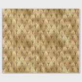 Art Deko Geschenkpapier (Flach)