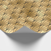 Art Deko Geschenkpapier (Ecke)