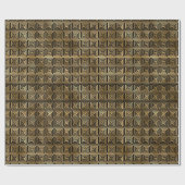 Art Deko Geschenkpapier (Flach)