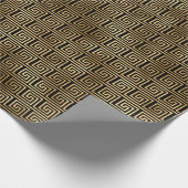 Art Deko Geschenkpapier (Ecke)