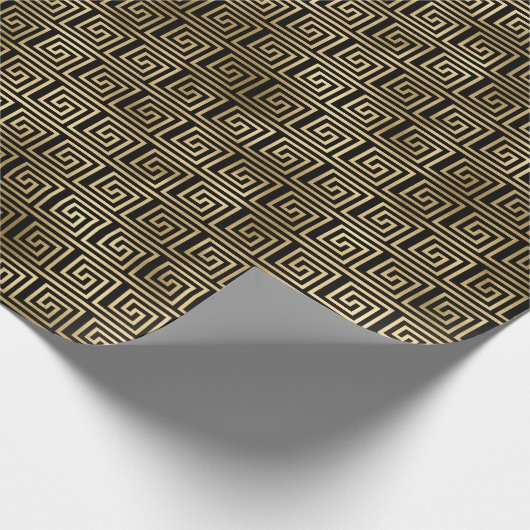 Art Deko Geschenkpapier (Ecke)