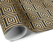 Art Deko Geschenkpapier (Rolleneckpunkt)