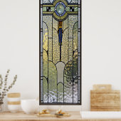 Art Deko Glasfleckposter VON 8.99 (Küche)