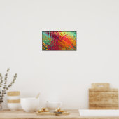 Art Deko Glasposter ab 14.95 Uhr (Küche)