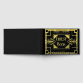 Art Deko großartige Gatsby, die 20er Jahre echte F Gästebuch (Voll)