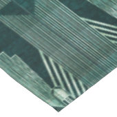 Art Deko, grün, schwarz, muster, art nouveau, Vint Tischdecke (Schrägansicht)