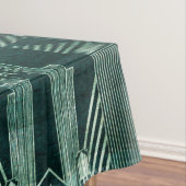 Art Deko, grün, schwarz, muster, art nouveau, Vint Tischdecke (Beispiel)