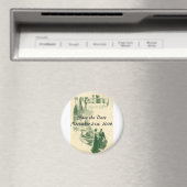 Art Deko Hochzeit, Rett der ... Magnet (In Situ (Geschirrspüler))