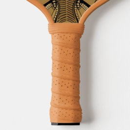 Art Deko hypnotisches böses Auge Pickleball Schläger