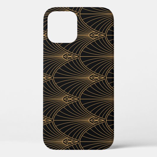 Art Deko: klassisches geometrisches Muster. Case-Mate iPhone Hülle (Rückseite)