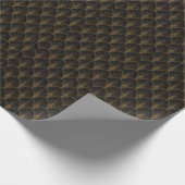 Art Deko: klassisches geometrisches Muster. Geschenkpapier (Ecke)
