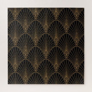 Art Deko: klassisches geometrisches Muster. Puzzle