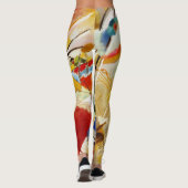 Art Deko kosmopolitisch boho Leggings (Rückseite)