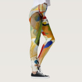 Art Deko kosmopolitisch boho Leggings (Rechts)