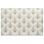 Art Deko Kranichbeige Stoff (Fat Quarter (45,7 x 55,9 cm))