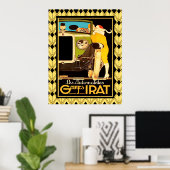 Art Deko Les Automobiles (Heimbüro)