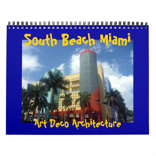 Art Deko miami 2026 Kalender (Titelbild)