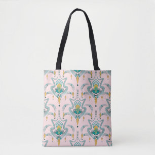 Art Deko moderne Muster grafische Ornamente. Abstr Tasche