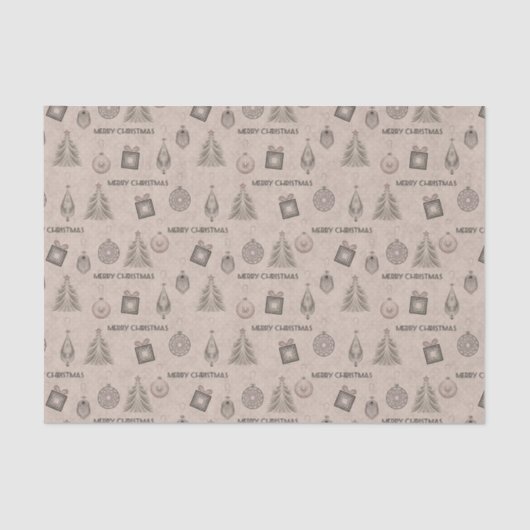 Art Deko Modernes Dekor Vintages Handwerk Seidenpapier (Vorderseite)