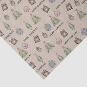 Art Deko Modernes Dekor Vintages Handwerk Seidenpapier (Ausschnitt)