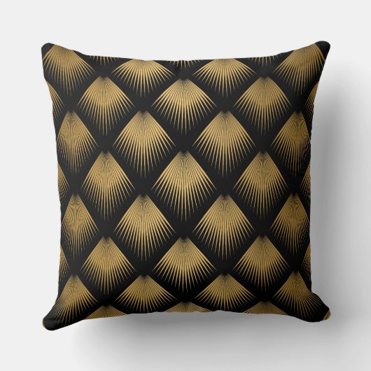 ,Art Deko Muster, geometrisch, 1920er ˋ, Französis Kissen (Rückseite)