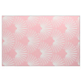 Art-Deko-Muster in Weiß und Rosa Stoff (Fat Quarter (45,7 x 55,9 cm))