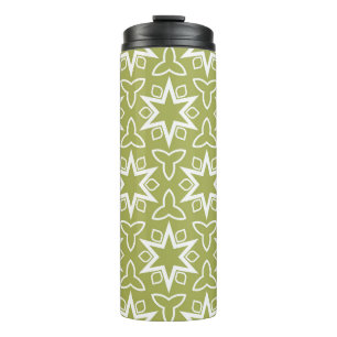 Art-Deko-Muster. Nahtlos. Arabesque. Vintage Krank Thermosbecher
