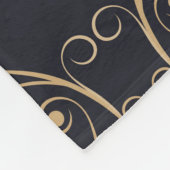 Art Deko nahtlos. Vintager Hintergrund mit Fleecedecke (Ecke)