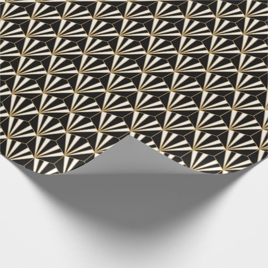 Art Deko Packpapier (Ecke)