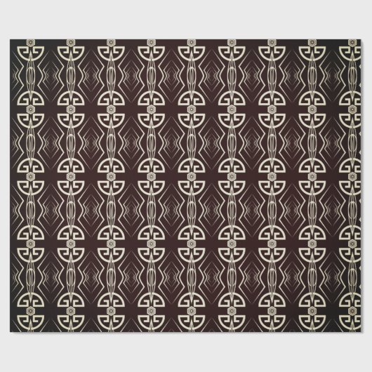 Art Deko Packpapier (Flach)