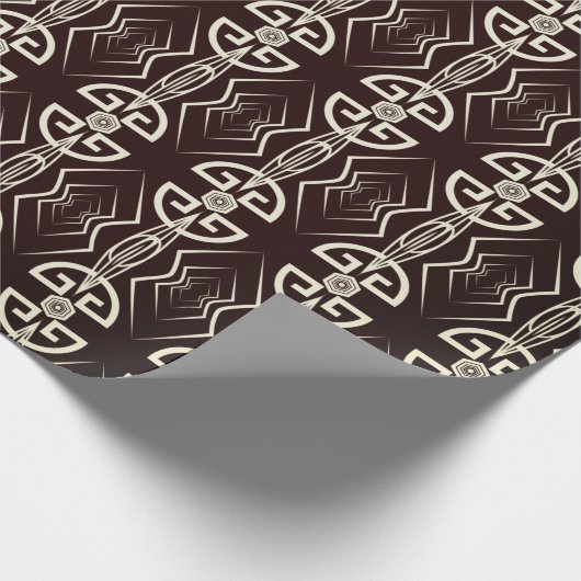 Art Deko Packpapier (Ecke)