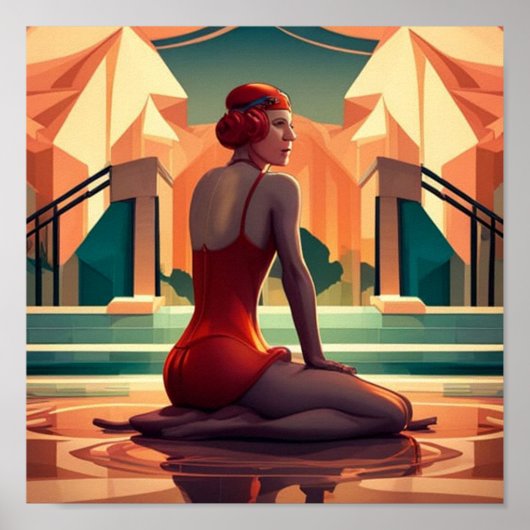 Art Deko Poster (Vorne)