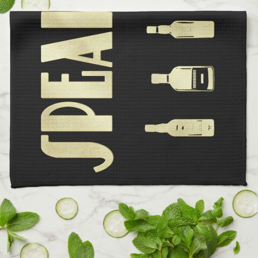 Art Deko rauscht 20's sagenhaftes Verbot Geschirrtuch (Gefaltet)