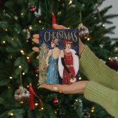 Art Deko Retro Vintage Nachricht Karte