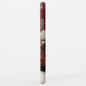 art Deko Retro-Weihnachtsfrau Case-Mate iPhone Hülle (Hinten/Rechts)