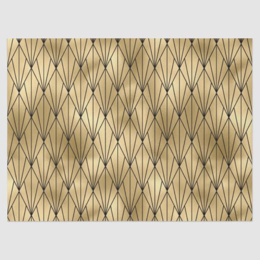 Art Deko Seidenpapier (Vorderseite)