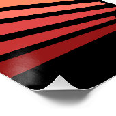 Art Deko Sonne im Morgengrauen (Ecke)