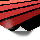 Art Deko Sonne im Morgengrauen (Ecke)