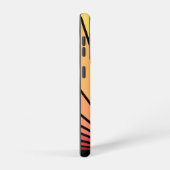 Art Deko Sonne im Morgengrauen Samsung Galaxy Hülle (Rechte Seite)