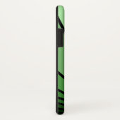 Art Deko Sonne in Grün Case-Mate iPhone Hülle (Hinten/Rechts)