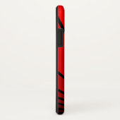 Art Deko Sonne in Rot Case-Mate iPhone Hülle (Hinten/Rechts)