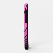 Art Deko Sonne pink Case-Mate iPhone Hülle (Hinten/Links)