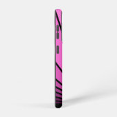 Art Deko Sonne pink Samsung Galaxy Hülle (Rechte Seite)