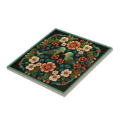 Art Deko Stil Blume Muster Keramik Fliesen (Seite)