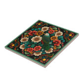 Art Deko Stil Blume Muster Keramik Fliesen (Seite)