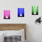 Art Deko sun Bilderwand Sets (Schlafzimmer)