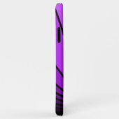 Art Deko Sun in lila Case-Mate iPhone Hülle (Hinten/Rechts)